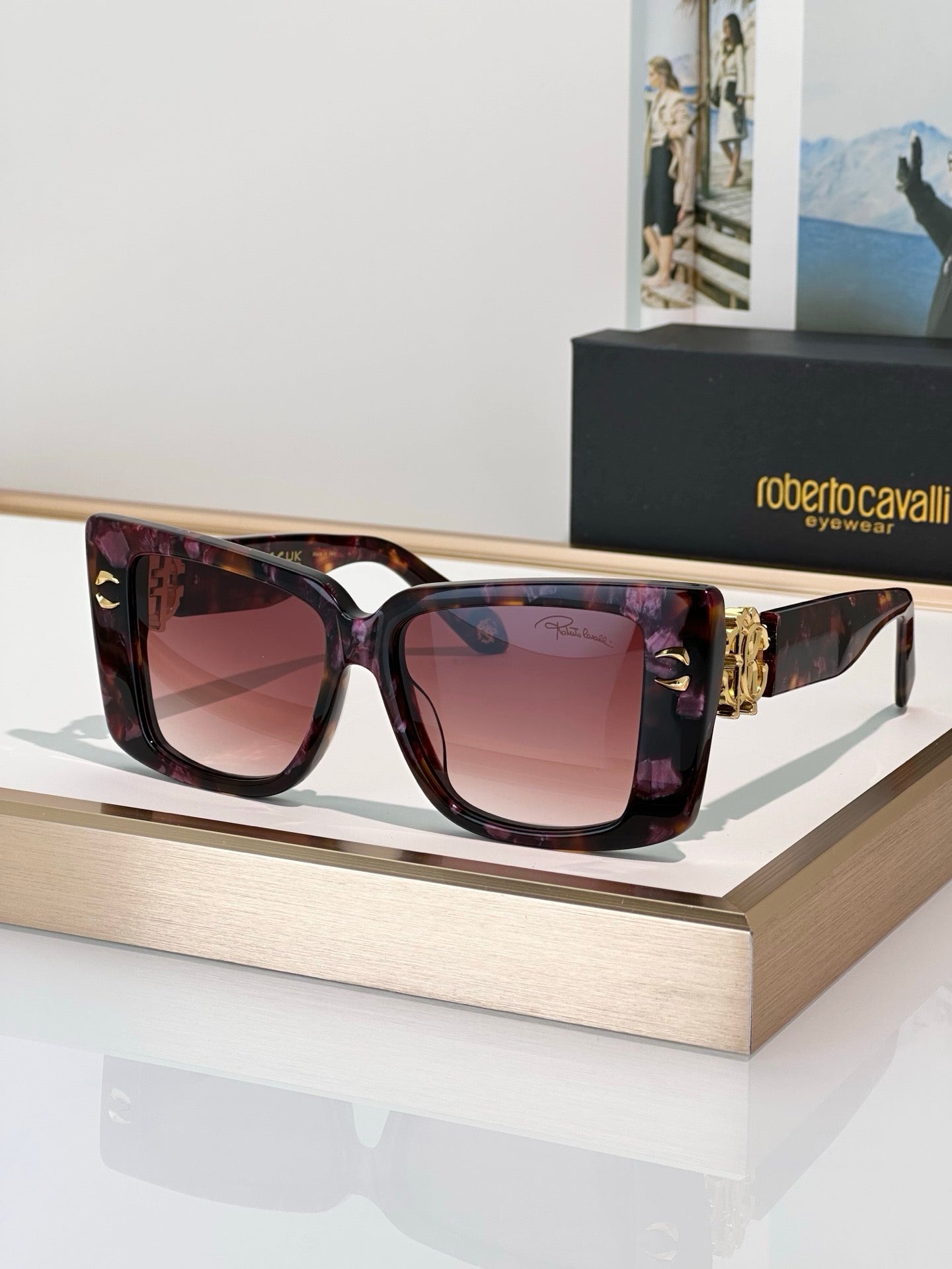 Roberto Cavalli SRC056M Sunglasses 🐍
