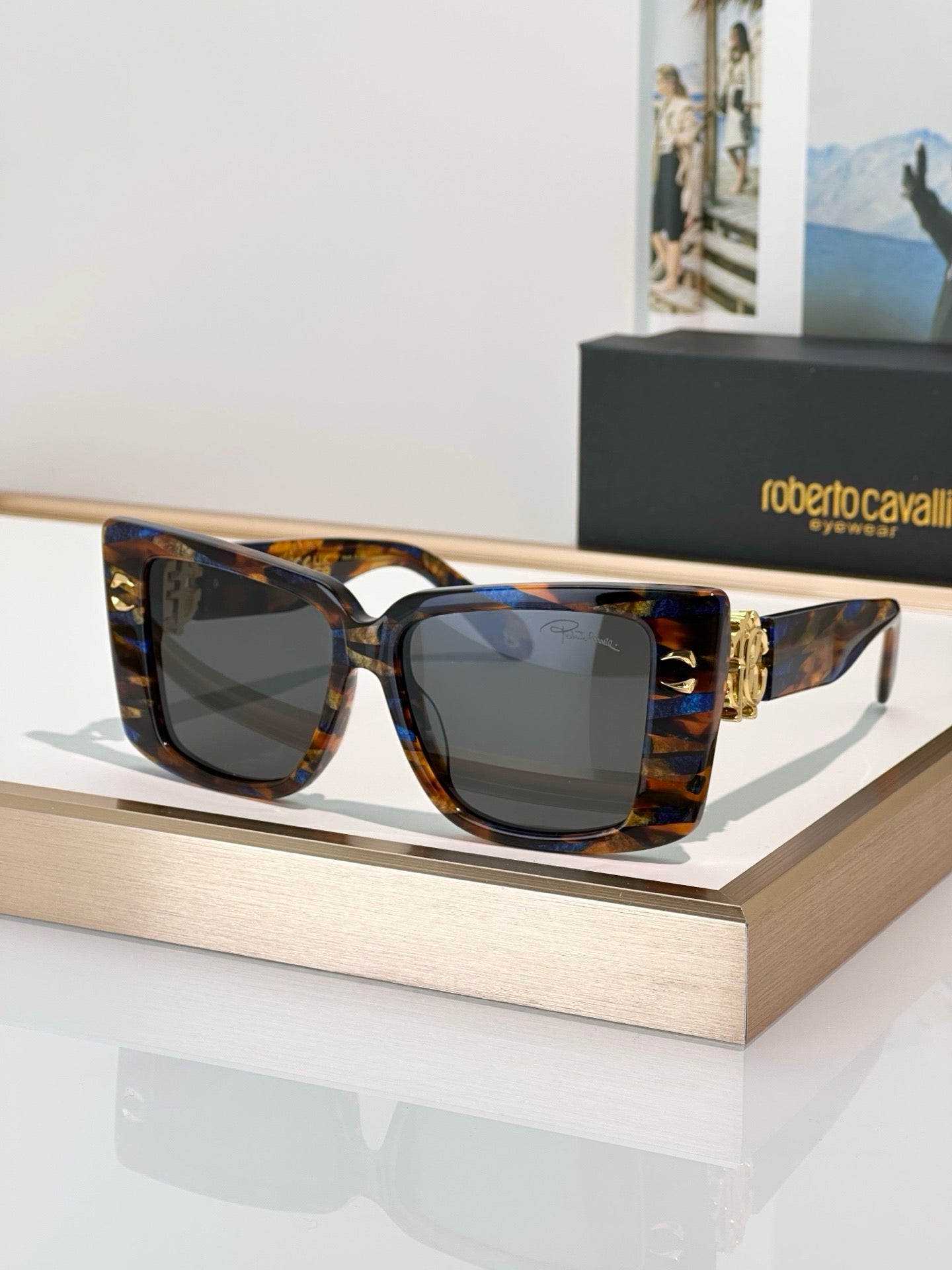 Roberto Cavalli SRC056M Sunglasses 🐍