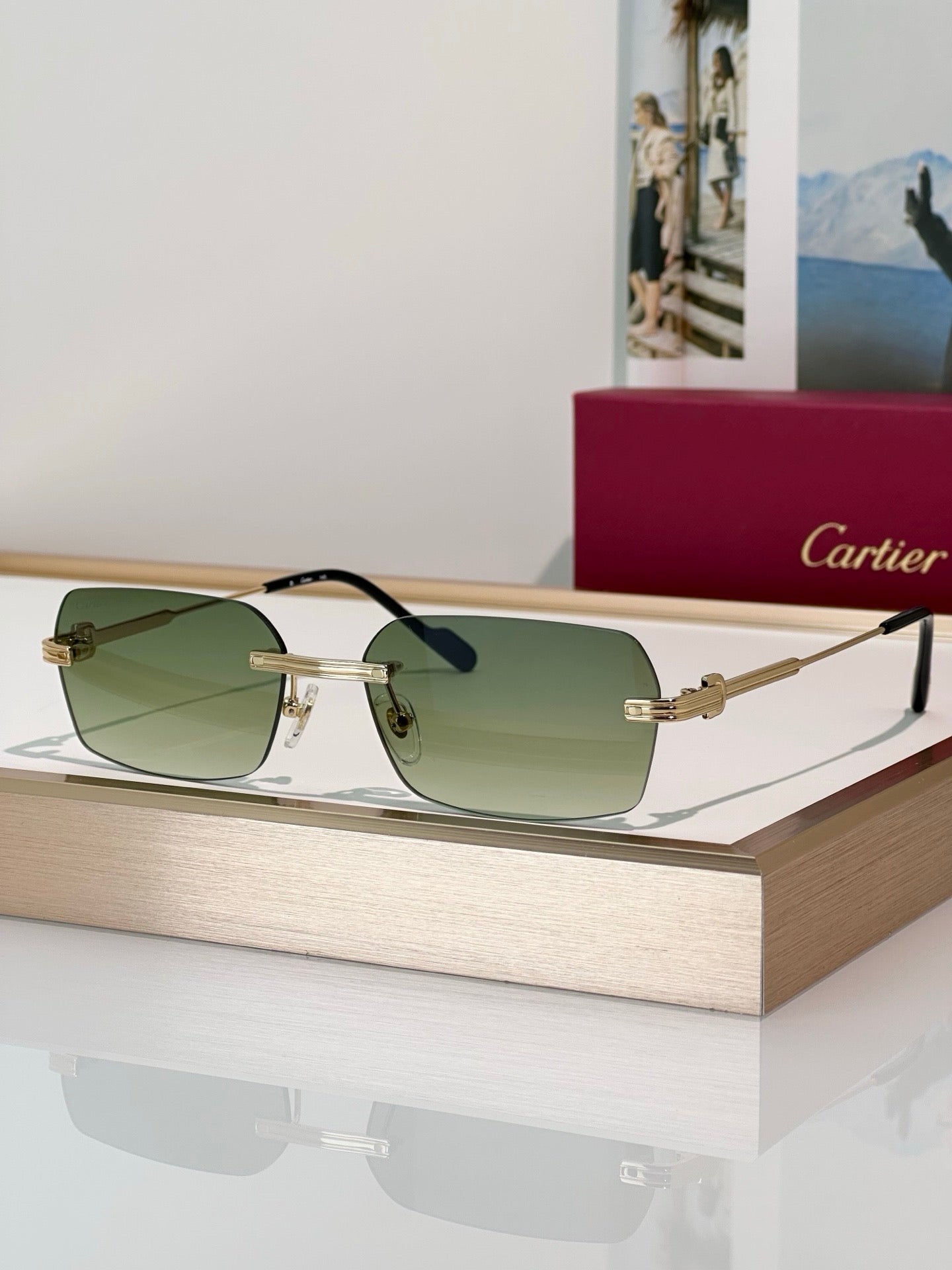 '-  Cartier CT0271 S Unisex Sunglasses 🐆 - NEW $1600 retail price