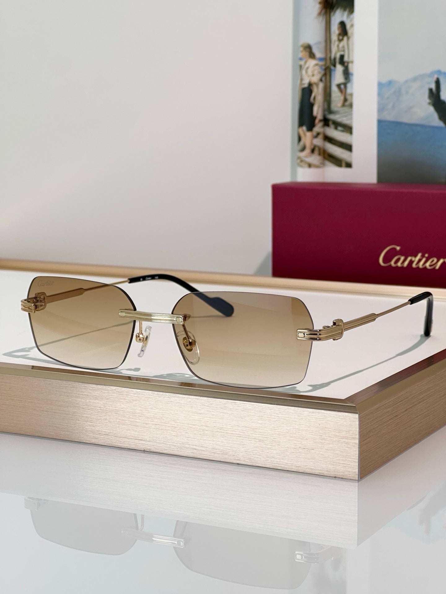 '-  Cartier CT0271 S Unisex Sunglasses 🐆 - NEW $1600 retail price