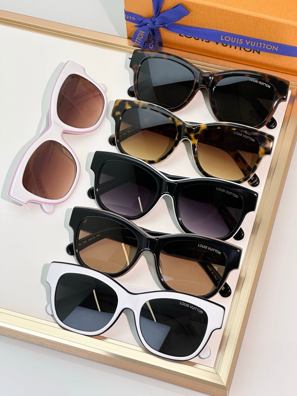 Louis Vuitton Z2645U New LV Line Square  Sunglasses ✨