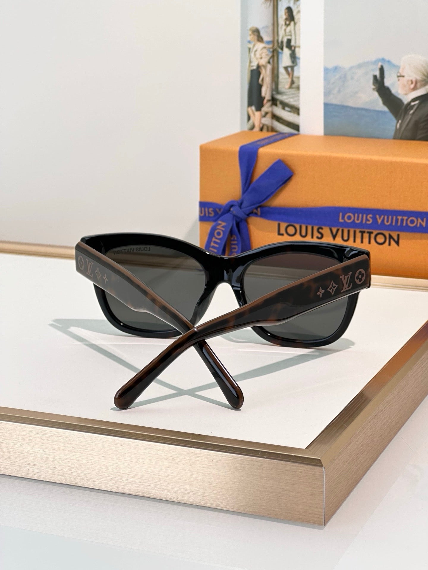 Louis Vuitton Z2645U New LV Line Square  Sunglasses ✨