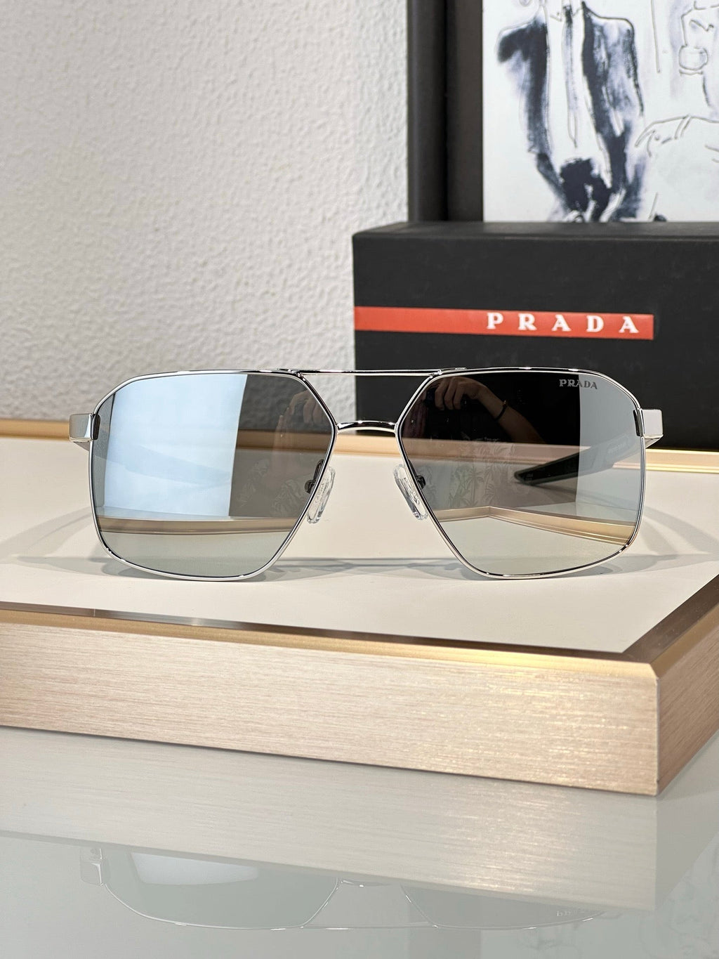 PRADA LINEA ROSSA SPS 55W Mens  Sunglasses  🟥