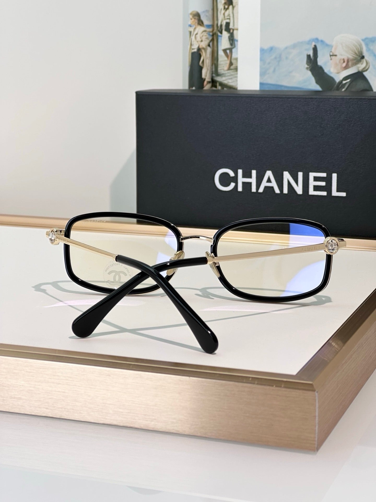 CHANEL 2221  RECTANGLE Glasses  🖤