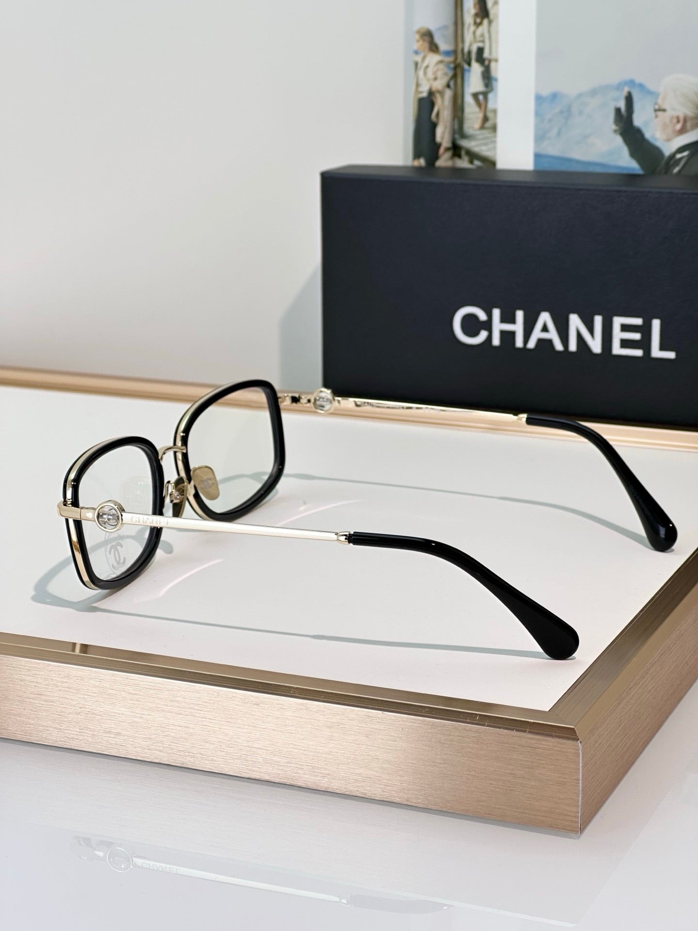 CHANEL 2221  RECTANGLE Glasses  🖤