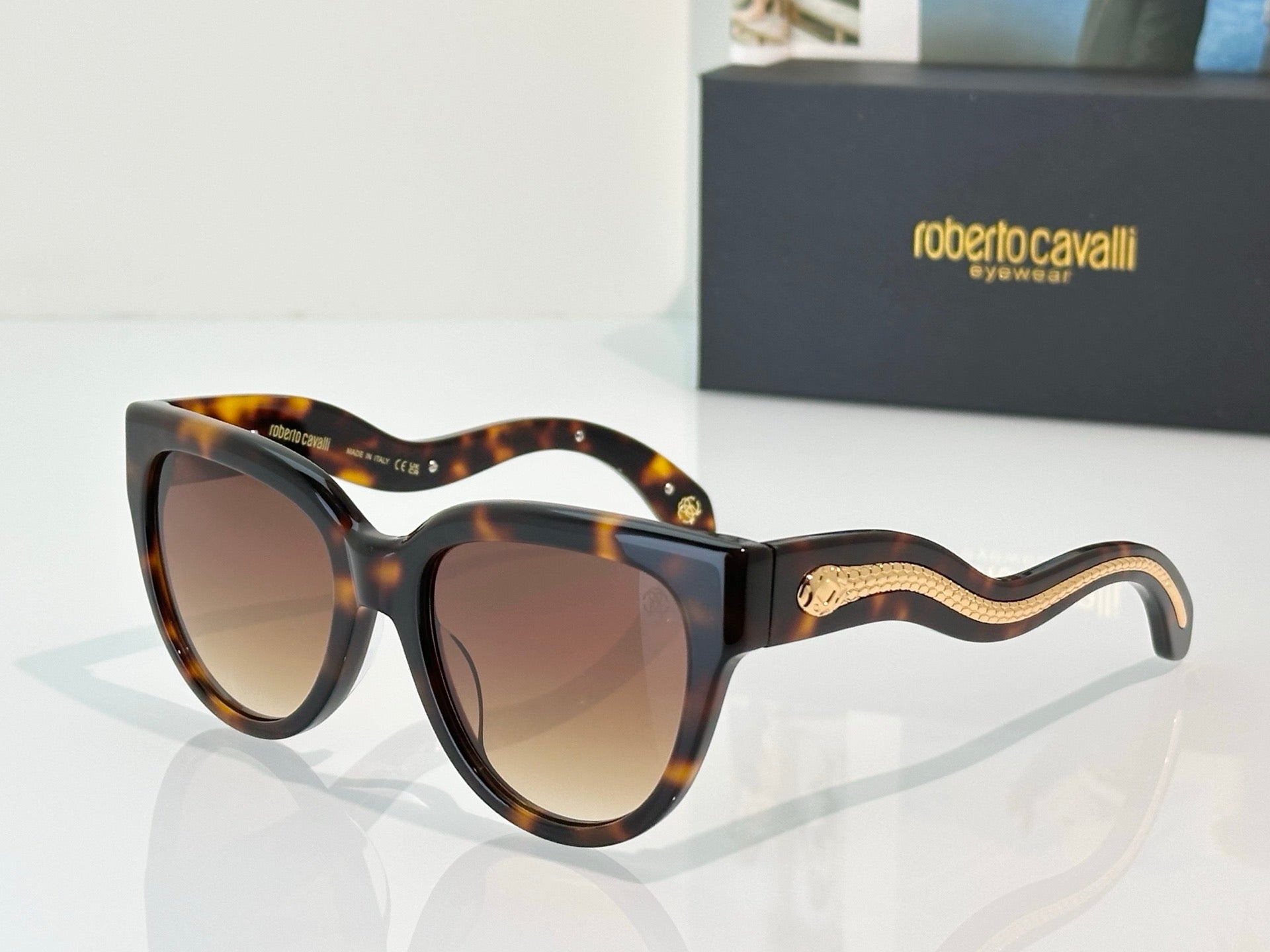 Roberto Cavalli SRC054 Sunglasses 🐍