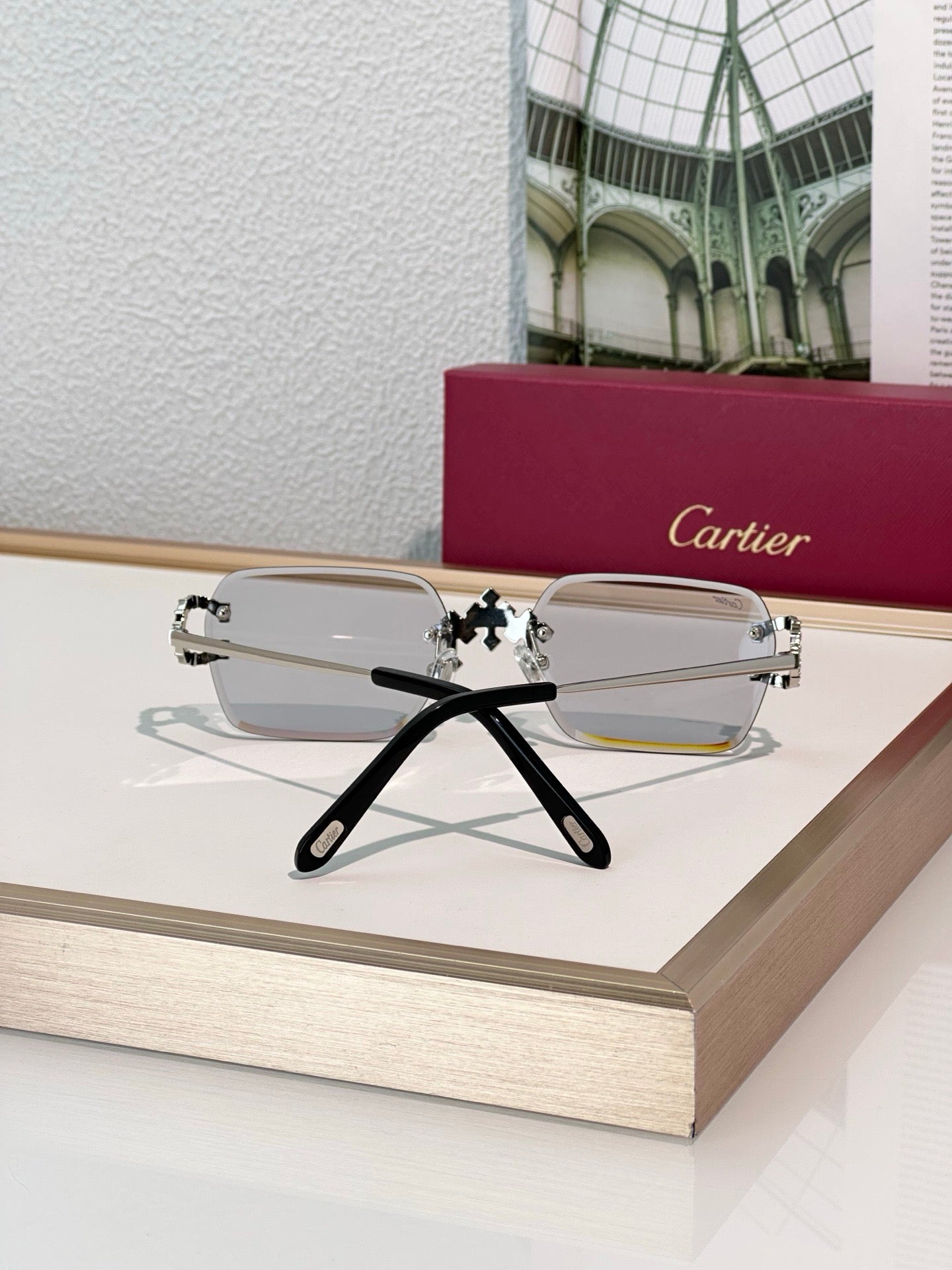 '-  Cartier C-decor PREMIÈRE DE CARTIER CT0679 Diamond Sunglasses 🐆