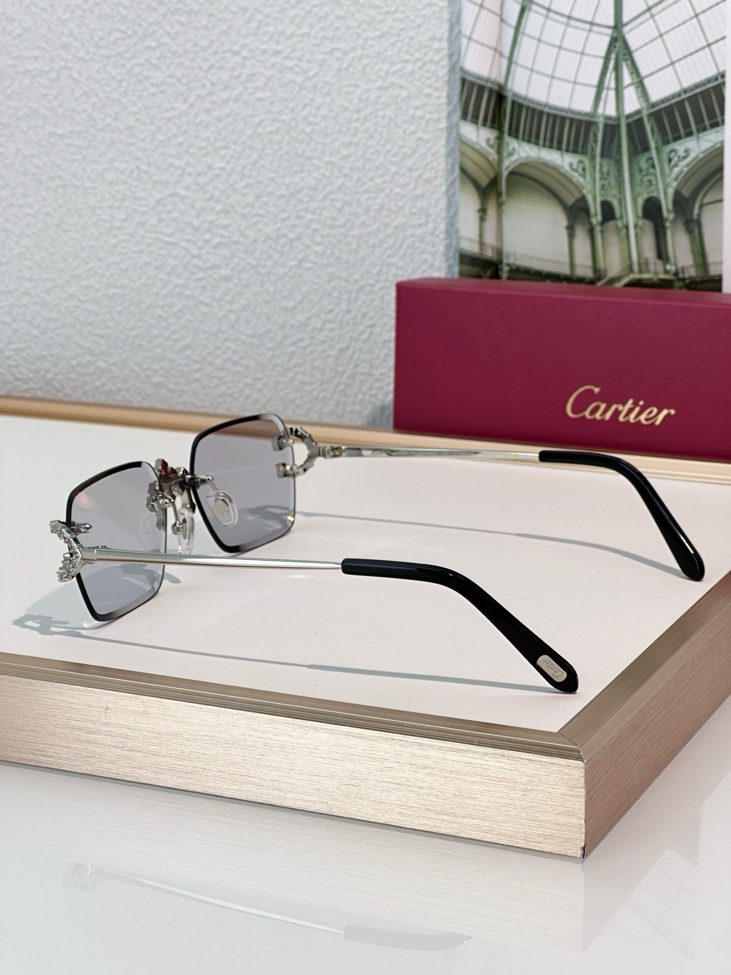 '-  Cartier C-decor PREMIÈRE DE CARTIER CT0679 Diamond Sunglasses 🐆