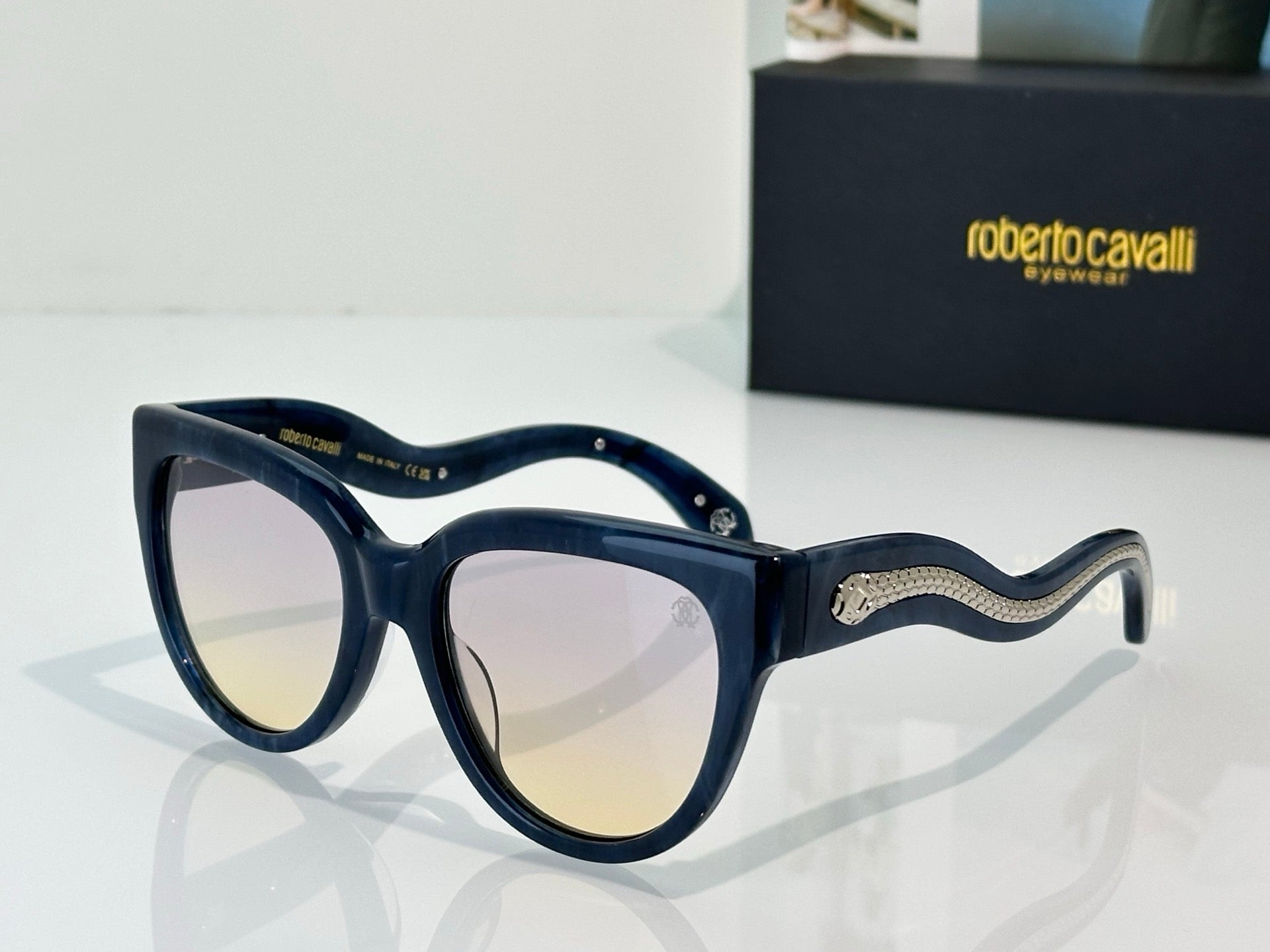 Roberto Cavalli SRC054 Sunglasses 🐍