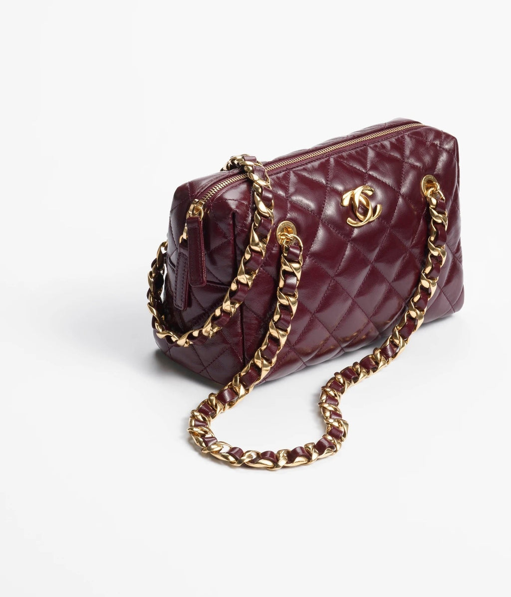 CHANEL SMALL BOWLING BAG  NEW 2024 Collection ✨