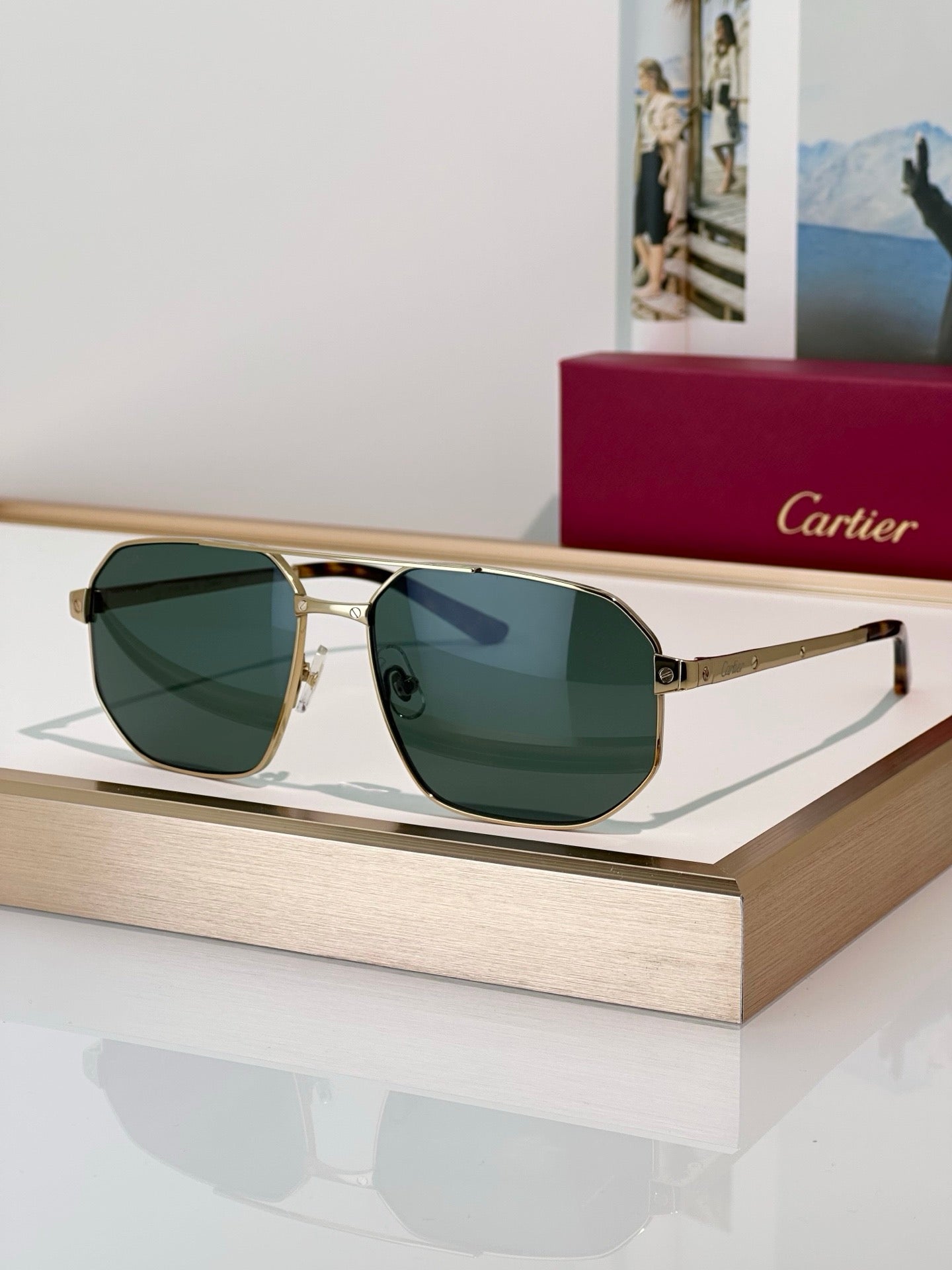 Cartier PREMIÈRE DE CARTIER CT0462S  Sunglasses Polarised  🐆