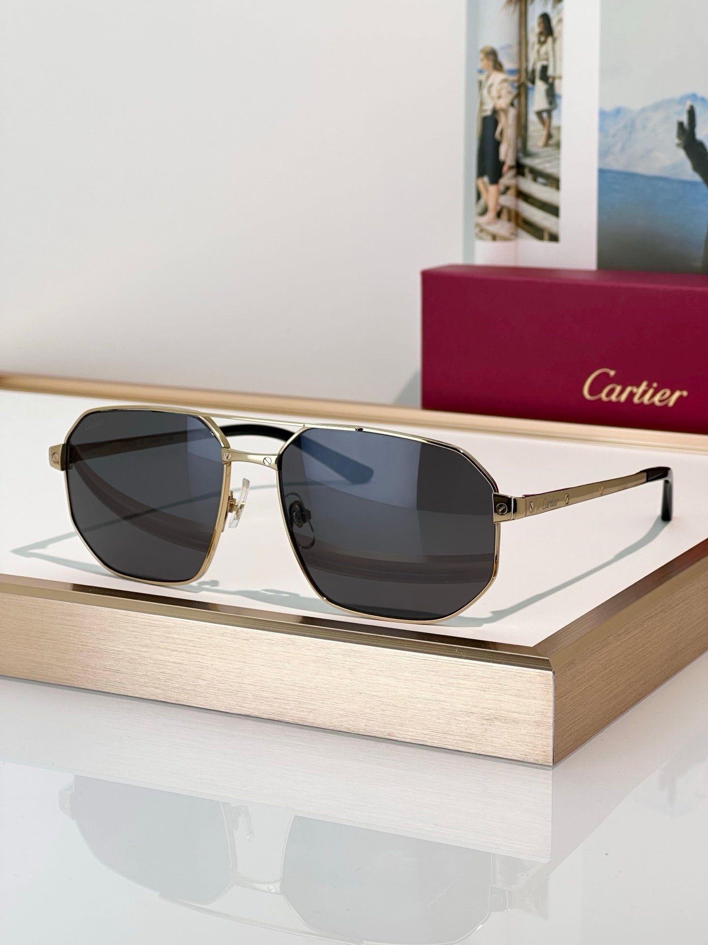 Cartier PREMIÈRE DE CARTIER CT0462S  Sunglasses Polarised  🐆