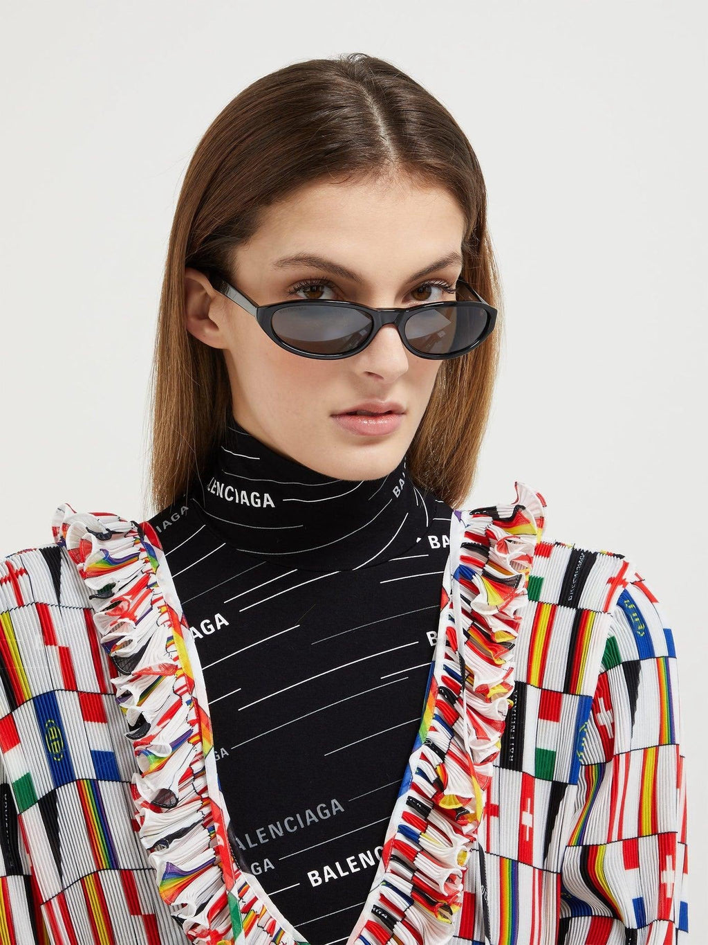 BALENCIAGA BB0007S Acetate Sunglasses 👽