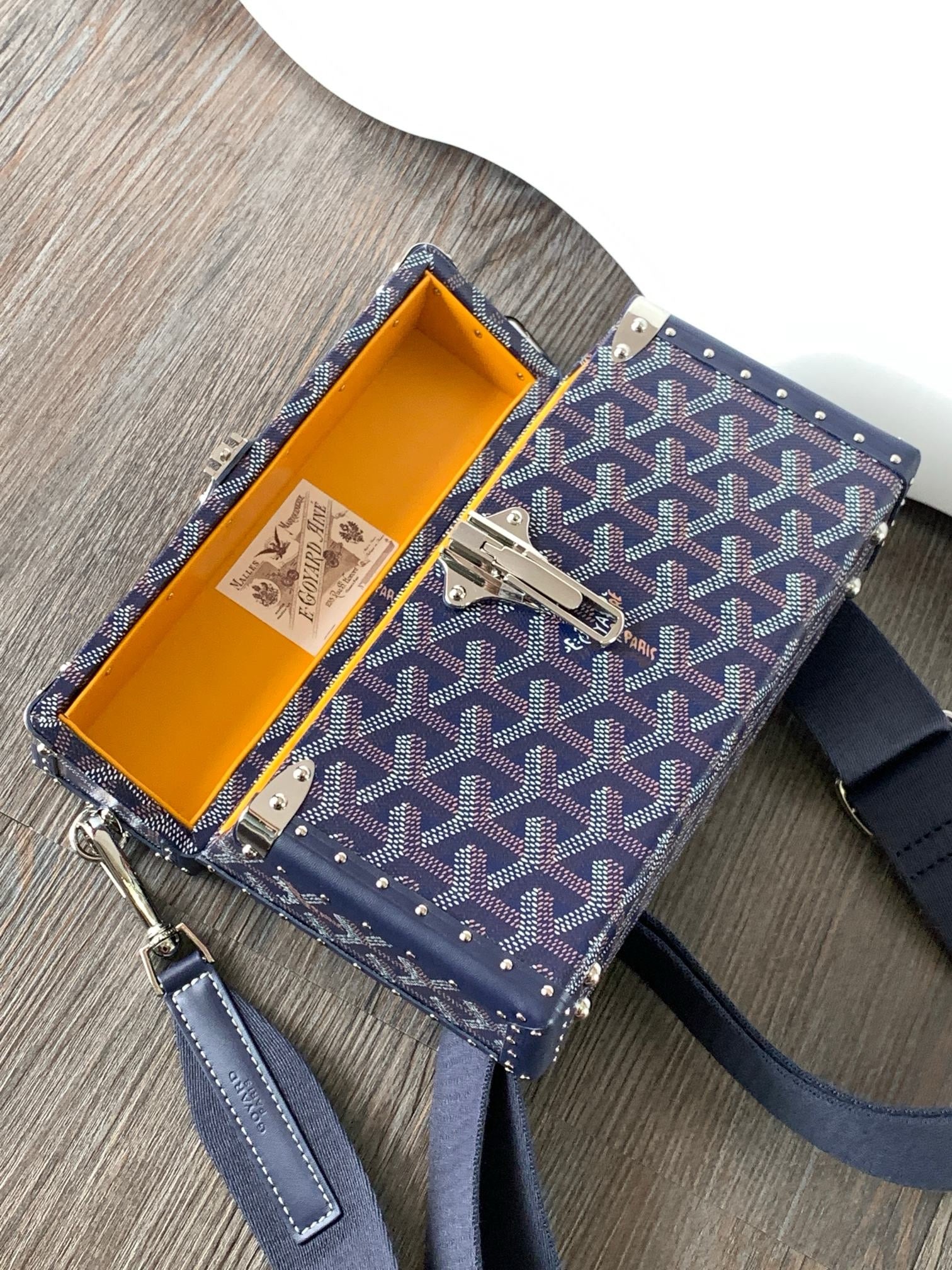 Goyard Cassette Trunk Strap Bag - 11 Available Colors ✨