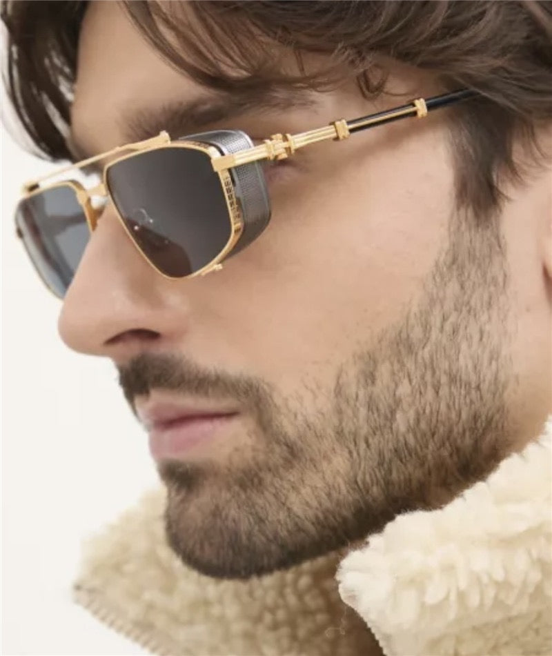BALMAIN Balmain Brigade-V BPS-142D Unisex Sunglasses✨