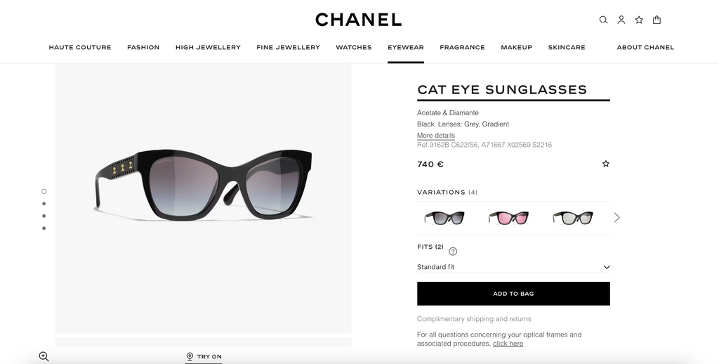 CHANEL 9162B CAT EYE Sunglasses  New Collection  ✨