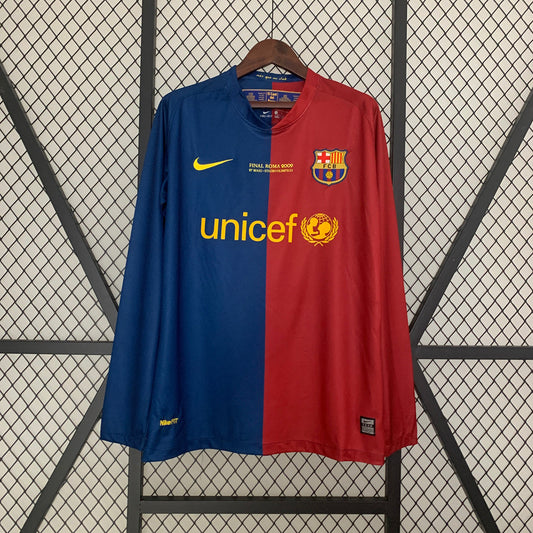 BARCELLONA HOME 08/09 MANICA LUNGA