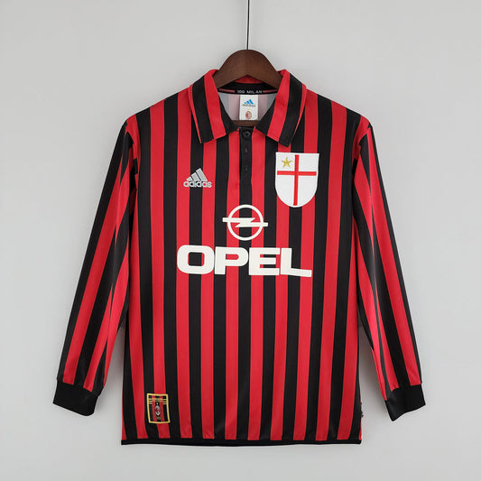 AC MILAN HOME 99/00 MANICA LUNGA