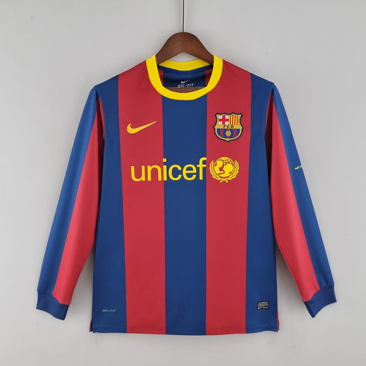 BARCELLONA HOME 10/11 MANICA LUNGA