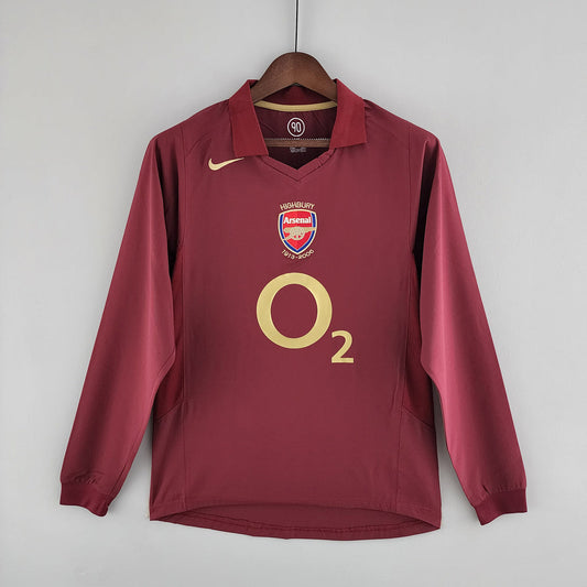 ARSENAL HOME 05/06 MANICA LUNGA