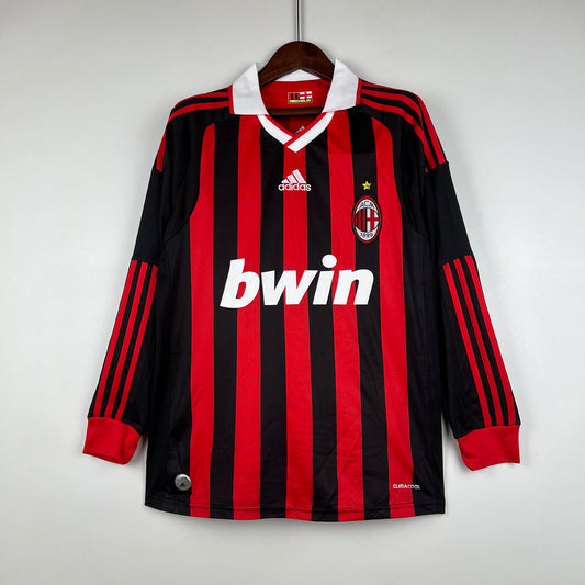 AC MILAN HOME 09/10 MANICA LUNGA