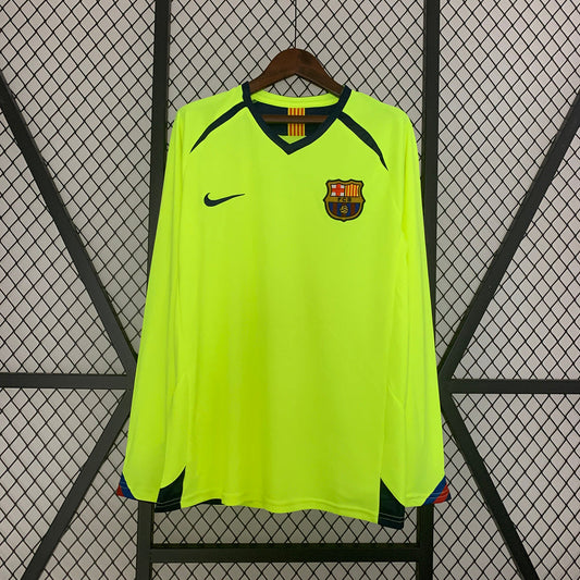 BARCELLONA AWAY 05/06 MANICA LUNGA
