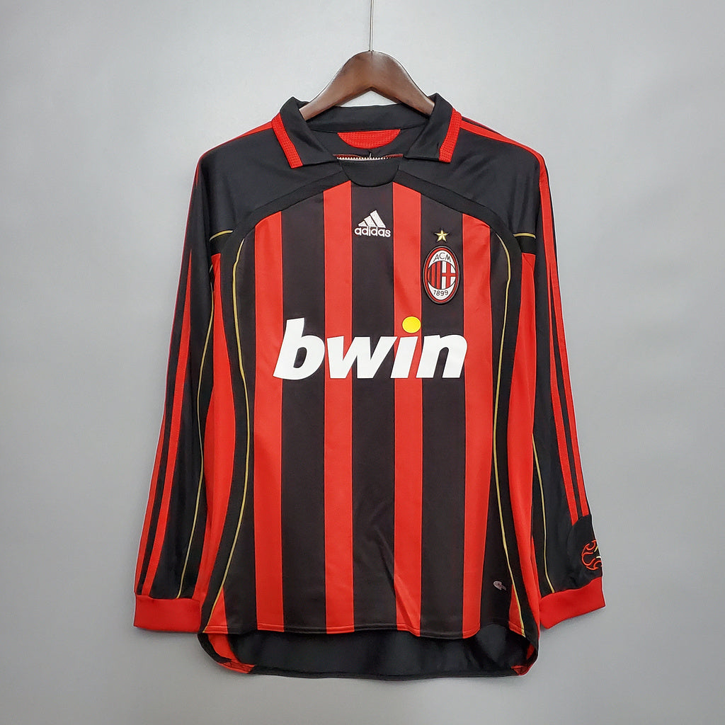 AC MILAN HOME 06/07 MANICA LUNGA